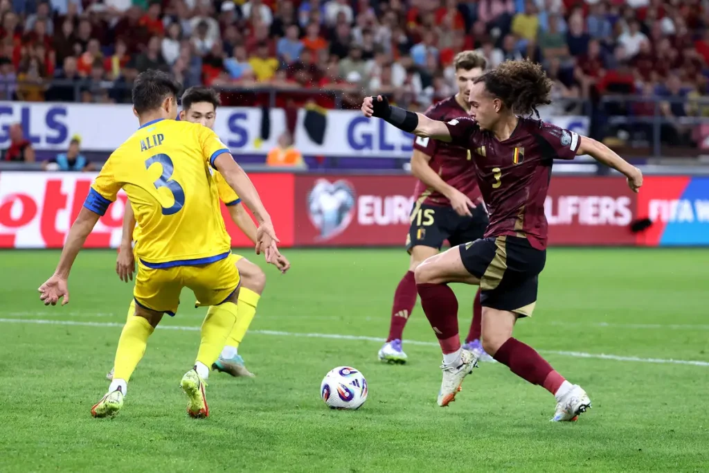 كازخستان وبلجيكا مواجهة حاسمة في تصفيات المونديال