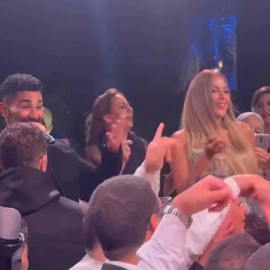 أحمد سعد في فرح ابن ريم مصطفى