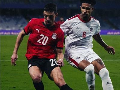 الشوط الأول- منتخب مصر