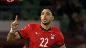 مرموش يمنح منتخب مصر التعادل أمام زيمبابوي