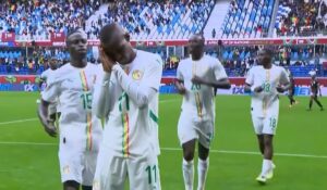 هدف السنغال الثاني في مرمى بوتسوانا