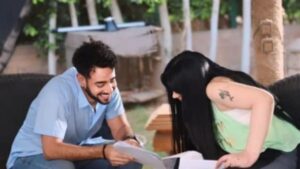 ميدو فايد يكشف كواليس فيلم المدرسه مع الفنانه حورية فرغلي.. حوار