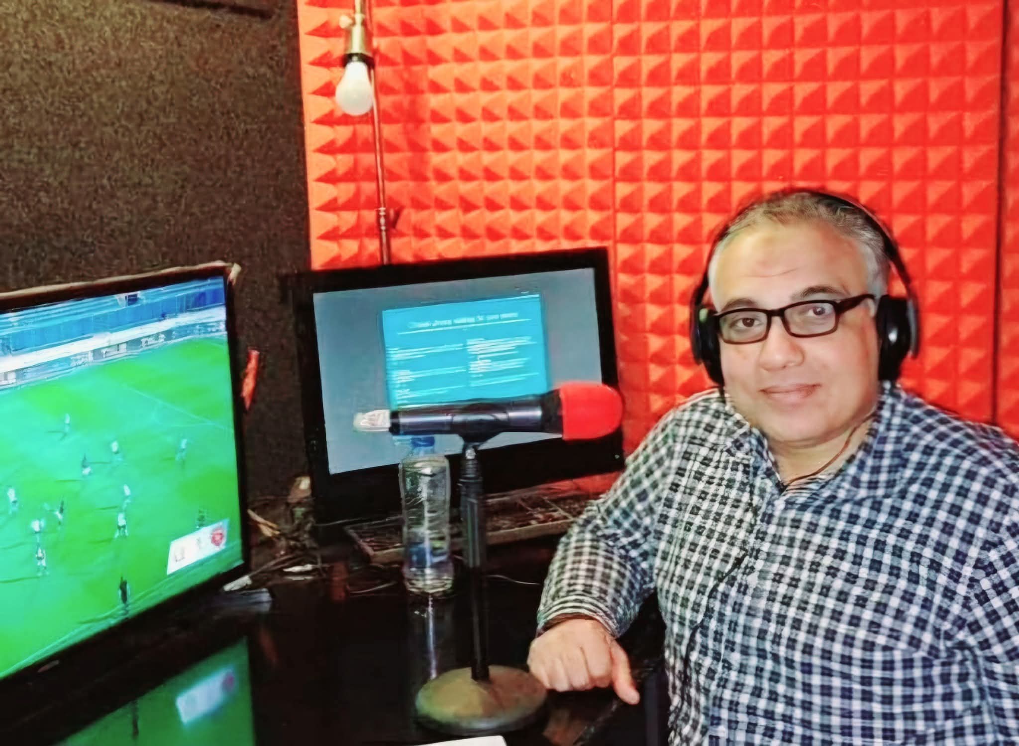 محمد عفيفي لـ«أصل الصورة»: لطيف "بابا الشغلانة" ونبرة الصوت عامل أساسي في مهنة التعليق.. منتخب مصر قدم أداء مقنع 