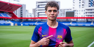 «هدفي الفريق الأول».. أول تعليق من حمزة عبدالكريم بعد انضمامه لـ برشلونة